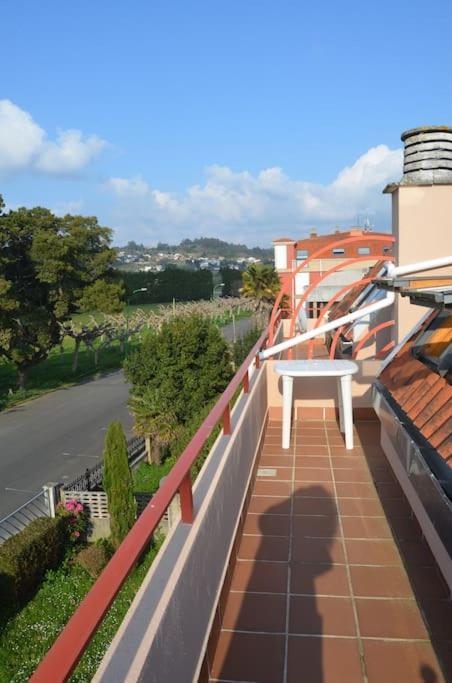 Precioso Atico A Pie De Playa, En Mino. Apartment Exterior photo